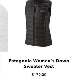 Patagonia down vest